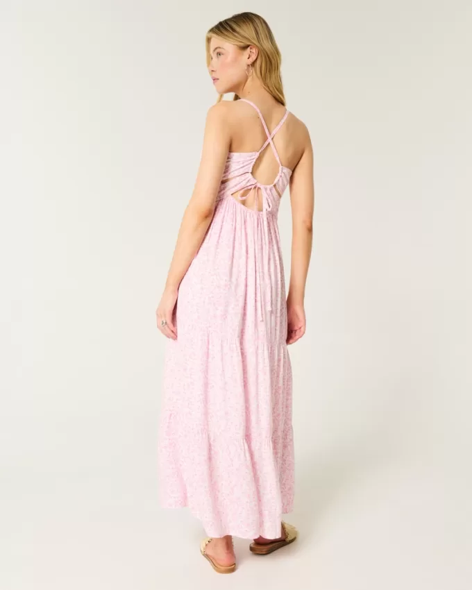 Open Back Maxi Dress,Open Back Maxi Dress