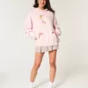 Oversized Café Graphic Hoodie,Oversized Café Graphic Hoodie