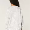 Oversized Camo Number Graphic Notch-Neck Sweatshirt,Oversized Camo Number Graphic Notch-Neck Sweatshirt Oversized Camo Number Graphic Notch-Neck Sweatshirt,Oversized Camo Number Graphic Notch-Neck Sweatshirt