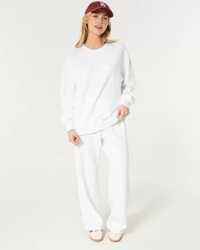 Oversized Crew Sweatshirt,Oversized Crew Sweatshirt