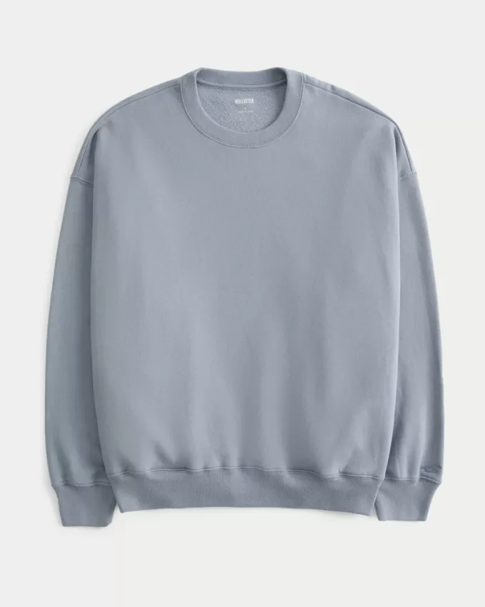 Oversized Crew Sweatshirt,Oversized Crew Sweatshirt