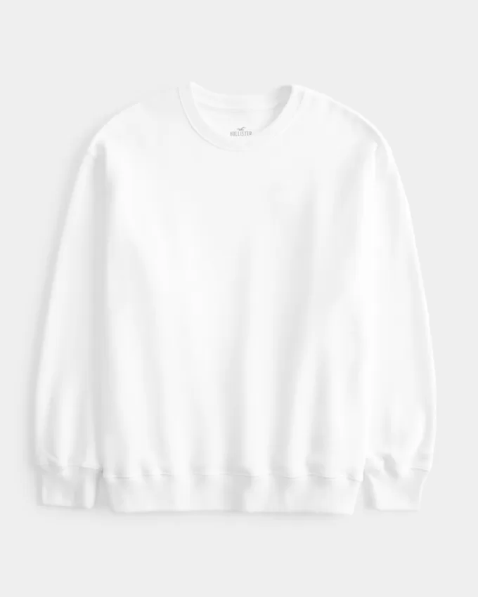 Oversized Crew Sweatshirt,Oversized Crew Sweatshirt