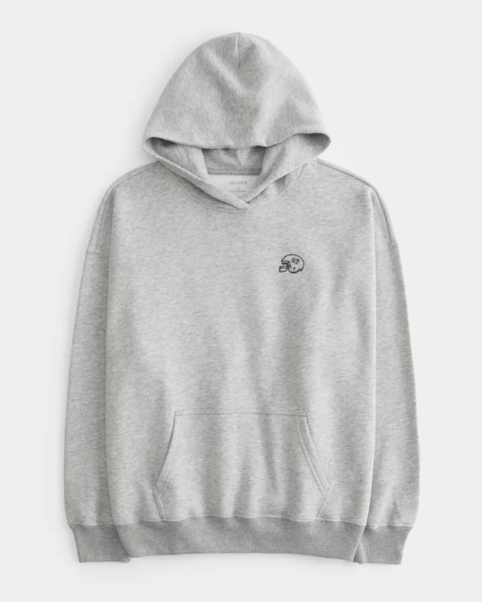 Oversized Football Graphic Hoodie,Oversized Football Graphic Hoodie Oversized Football Graphic Hoodie,Oversized Football Graphic Hoodie
