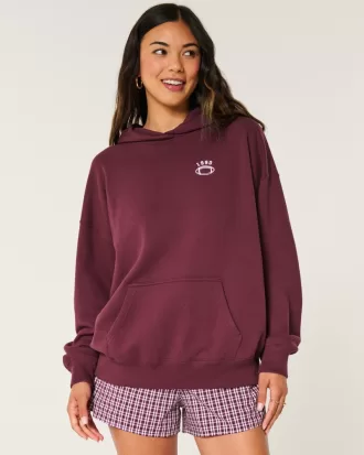 Oversized Football Graphic Hoodie,Oversized Football Graphic Hoodie Oversized Football Graphic Hoodie,Oversized Football Graphic Hoodie