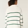 Oversized Half-Zip Sweater,Oversized Half-Zip Sweater