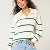 Oversized Half-Zip Sweater,Oversized Half-Zip Sweater