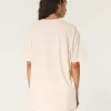 Oversized Le Petit Déjeuner Graphic Tee,Oversized Le Petit Déjeuner Graphic Tee