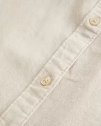 Oversized Linen-Blend Shirt,Oversized Linen-Blend Shirt