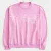 Oversized Malibu Graphic Crew Sweatshirt,Oversized Malibu Graphic Crew Sweatshirt Oversized Malibu Graphic Crew Sweatshirt,Oversized Malibu Graphic Crew Sweatshirt