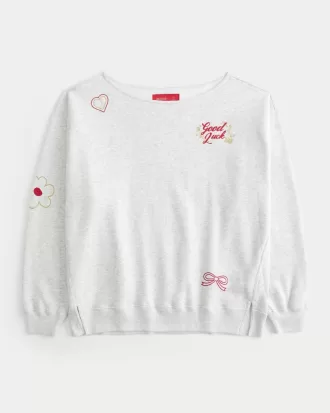 Oversized Off-the-Shoulder Lunar New Year Graphic Sweatshirt,Oversized Off-the-Shoulder Lunar New Year Graphic Sweatshirt Oversized Off-the-Shoulder Lunar New Year Graphic Sweatshirt,Oversized Off-the-Shoulder Lunar New Year Graphic Sweatshirt