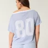 Oversized Off-the-Shoulder Varsity Graphic Jersey,Oversized Off-the-Shoulder Varsity Graphic Jersey Oversized Off-the-Shoulder Varsity Graphic Jersey,Oversized Off-the-Shoulder Varsity Graphic Jersey