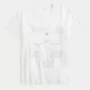 Oversized Swan Lake Graphic Tee,Oversized Swan Lake Graphic Tee