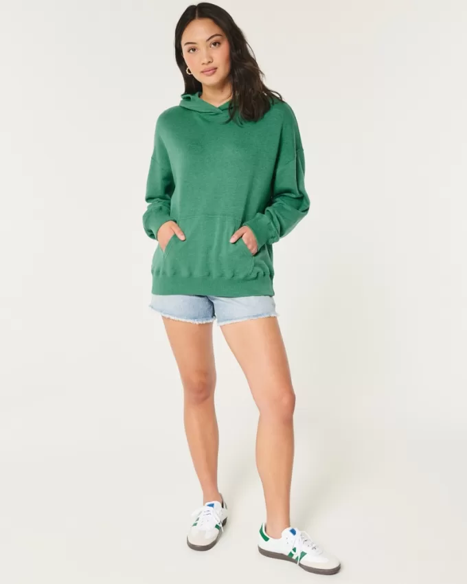 Oversized Terry Hoodie,Oversized Terry Hoodie