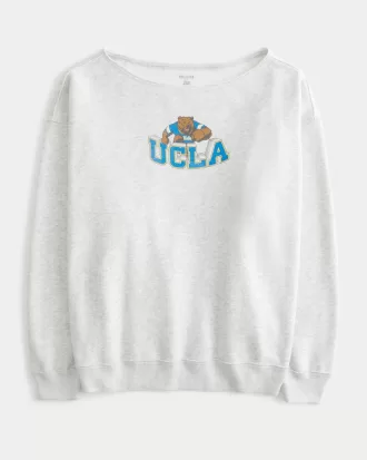 Oversized UCLA Off-the-Shoulder Sweatshirt,Oversized UCLA Off-the-Shoulder Sweatshirt Oversized UCLA Off-the-Shoulder Sweatshirt,Oversized UCLA Off-the-Shoulder Sweatshirt