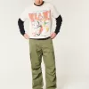 Relaxed Disney Miami Hurricanes Graphic Tee,Relaxed Disney Miami Hurricanes Graphic Tee
