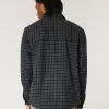 Relaxed Flannel Tom and Jerry Graphic Shirt,Relaxed Flannel Tom and Jerry Graphic Shirt