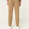 Relaxed Twill Joggers,Relaxed Twill Joggers