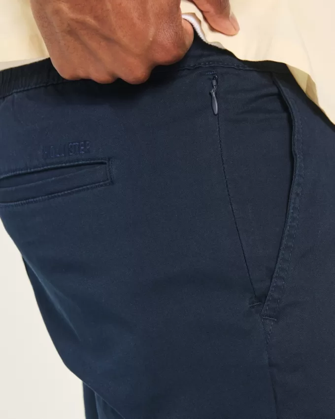 Relaxed Twill Joggers,Relaxed Twill Joggers