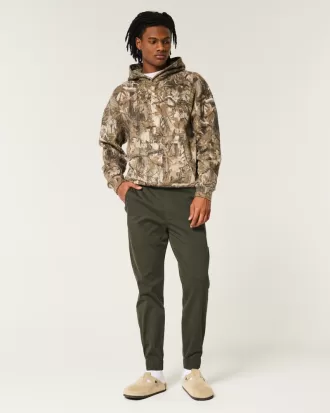 Relaxed Twill Joggers,Relaxed Twill Joggers