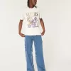 Relaxed University of Washington Huskies Graphic Tee,Relaxed University of Washington Huskies Graphic Tee