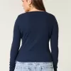Ribbed East Coast Graphic Henley,Ribbed East Coast Graphic Henley Ribbed East Coast Graphic Henley,Ribbed East Coast Graphic Henley