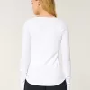 Ribbed Henley,Ribbed Henley
