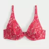Ribbed High Apex Underwire Bikini Top,Ribbed High Apex Underwire Bikini Top
