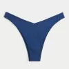 Ribbed High-Leg Cheekiest Bikini Bottom,Ribbed High-Leg Cheekiest Bikini Bottom