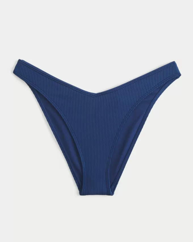 Ribbed High-Leg Cheeky Bikini Bottom,Ribbed High-Leg Cheeky Bikini Bottom Ribbed High-Leg Cheeky Bikini Bottom,Ribbed High-Leg Cheeky Bikini Bottom
