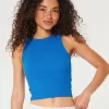 Ribbed High-Neck Tank,Ribbed High-Neck Tank