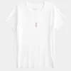 Ribbed Longer-Length Milkshake Graphic Baby Tee,Ribbed Longer-Length Milkshake Graphic Baby Tee