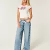 Ribbed Miami Graphic Baby Tee,Ribbed Miami Graphic Baby Tee