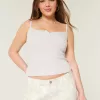 Ribbed Notch Henley Cami,Ribbed Notch Henley Cami Ribbed Notch Henley Cami,Ribbed Notch Henley Cami