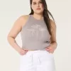 Ribbed Palm Tree Graphic Tank,Ribbed Palm Tree Graphic Tank Ribbed Palm Tree Graphic Tank,Ribbed Palm Tree Graphic Tank