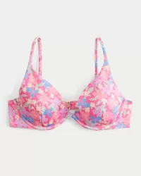 Ribbed Plunge Underwire Bikini Top,Ribbed Plunge Underwire Bikini Top