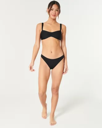 Ribbed Scoop Bikini Top,Ribbed Scoop Bikini Top