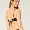 Ribbed Scoop Bikini Top,Ribbed Scoop Bikini Top