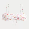 Ribbed Scoop Bikini Top,Ribbed Scoop Bikini Top