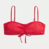 Ribbed Scoop Bikini Top,Ribbed Scoop Bikini Top
