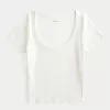 Ribbed Scoop Top,Ribbed Scoop Top