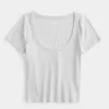 Ribbed Scoop Top,Ribbed Scoop Top