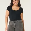 Ribbed Scoop Top,Ribbed Scoop Top