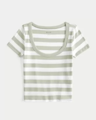 Ribbed Scoop Top,Ribbed Scoop Top