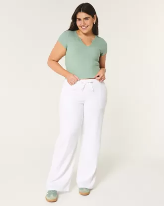 Long-Sleeve Graphic Tee & Flannel Pajama Pants Set,Long-Sleeve Graphic Tee & Flannel Pajama Pants Set