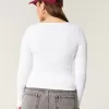 Ribbed Seamless Fabric Square-Neck Top,Ribbed Seamless Fabric Square-Neck Top Ribbed Seamless Fabric Square-Neck Top,Ribbed Seamless Fabric Square-Neck Top