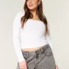 Ribbed Seamless Fabric Square-Neck Top,Ribbed Seamless Fabric Square-Neck Top Ribbed Seamless Fabric Square-Neck Top,Ribbed Seamless Fabric Square-Neck Top