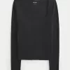 Ribbed Seamless Fabric Square-Neck Top,Ribbed Seamless Fabric Square-Neck Top Ribbed Seamless Fabric Square-Neck Top,Ribbed Seamless Fabric Square-Neck Top