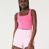 Ribbed Seamless Fabric Tank,Ribbed Seamless Fabric Tank