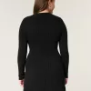 Ribbed Skater Mini Sweater Dress,Ribbed Skater Mini Sweater Dress Ribbed Skater Mini Sweater Dress,Ribbed Skater Mini Sweater Dress