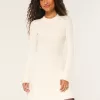 Ribbed Skater Mini Sweater Dress,Ribbed Skater Mini Sweater Dress Ribbed Skater Mini Sweater Dress,Ribbed Skater Mini Sweater Dress